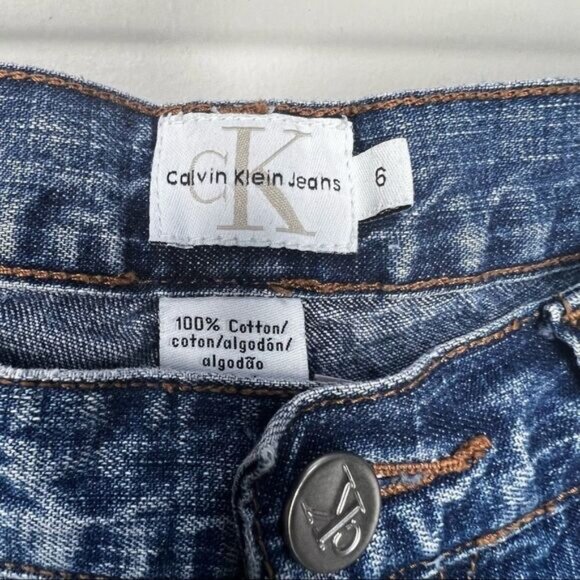 𝅺Size 6 Vintage Calvin Klein Capris- No back pockets - Picture 8 of 8